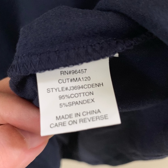 NEW WITH TAGS - Eyeshadow Navy Tank Top - Picture 3 of 3